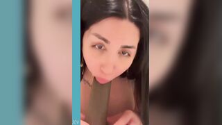 ميرا النوري تمص زب اسود ودخله في كسها الضيق - افلام سكس ميرا النوري - سكس عربي