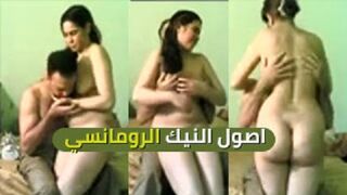 دلع و نيك رومانسي مصرية تتناك من وره جوزها