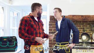 سكس مترجم - أمامي و خلفي مع شقراء ذات النهود الكبيرة - سكس ثلاثي - سكس جماعي - افلام سكس مترجمة