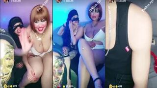 سهره نار مع احله شراميط سهرانين في لايف سكس وكلام وسخ وقعده كلها شرمطه سكس عربي نااااااااار