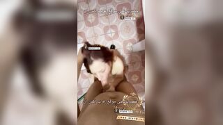 سكس سادي الفحل الخليجي ينيك بوق العاهره و خرم طيزها في الحمام