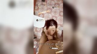 سكس سادي الفحل الخليجي ينيك بوق العاهره و خرم طيزها في الحمام