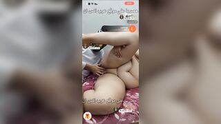 سكس دياثة زوجية المربربة تركب زب جوزها و يصورها طيزها المليانه