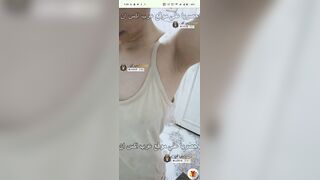 المراهقة تضرب سبعة في الحمام تحت الدش بجسمها الفرنساوي