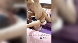 سكس تانجو مولع مصري -  الزب العملاق يفرتك كس الزوجة المصرية المربربة