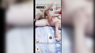 سكس بعبصه مصري - الزوج يعمل لايف نيك و بعبصة كس مراته الفاجرة - نيك تانجو مصري