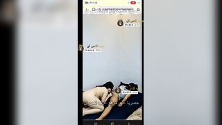 سكس متزوجين في لايف تانجو مع شرموطة المنيب و زوجها العرص